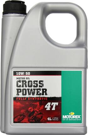 171-401-400 Motorex Cross Power 4t Oil - 10w50-4l. Vehicle Specific Fit