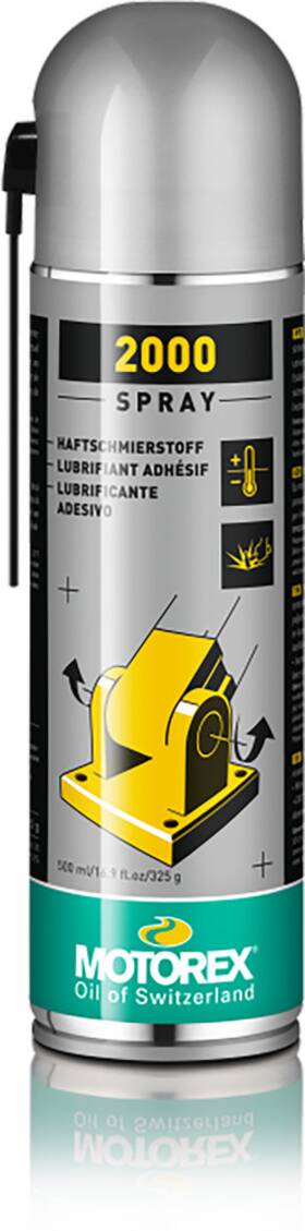 302272 Motorex Spray 2000 Synthetic Universal High Pressure Lube Lubricant 500ml