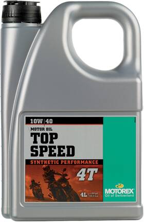 304973 Motorex Top Speed Synthetic 4t 10w-40 Engine Oil - 4l Part 304973 Motorex Top Speed Synthetic 4t 10w-40 Engine Oil - 4l Part