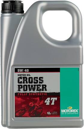 196051 Motorex 305678 Oil Crosspower 4t 5w40 4l