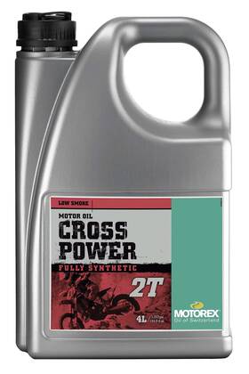 171-204-400 Motorex Mtx003i002t Cross Power 2t - 4 Liter Standard