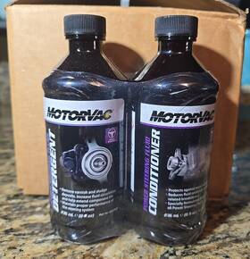 400-1045 Motorvac Power Steering Fluid And Conditioner Set - Case Of 6 Sets