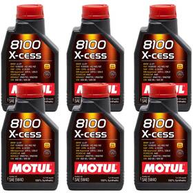 102784 Motul 6pack 8100 5w40 100% Synthetic Engine Oil X-cess 1-liter Bottle Ll-01 6 Pack 102784 Motul 6pack 8100 5w40 100% Synthetic Engine Oil X-cess 1-liter Bottle Ll-01 6 Pack