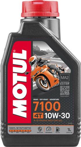 104089 Motul 7100 4t 10w-30 100% Synthetic Ester 4-stroke Engine Motor Oil 1l