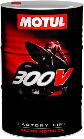 104370 Motul 300v Racing Oil - 10w-40 55 U.s. Gal. Drum