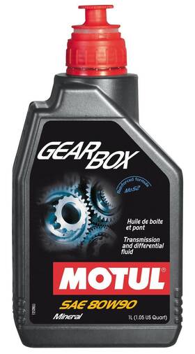 105787 Motul Gearbox 80w90 - 1l Mineral Transmission Fluid 105787 Motul Gearbox 80w90 - 1l Mineral Transmission Fluid