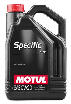 107339-4 Motul Specific 5122 0w20 - 5l Synthetic Engine Oil Case Of 4