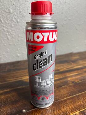 108120 Motul Engine Clean 300ml Oil Additive Flush Treatment Gas Diesel Motors