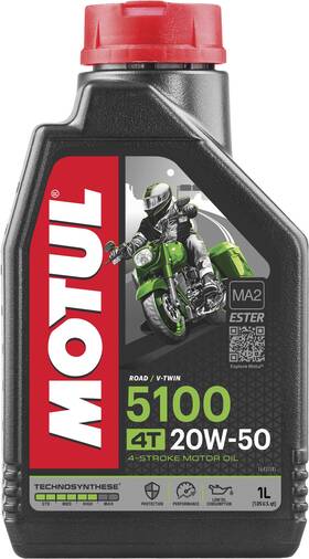 109945 Motul 5100 4t Technosynthese Oil - 20w50 4 L 109945 Motul 5100 4t Technosynthese Oil - 20w50 4 L