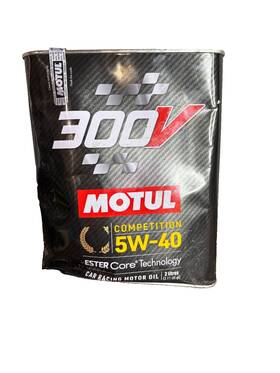 110847 Motul 300v Competition 5w-40 Motor Oil 2l Ester Core Racing Formula