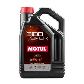 111809 Motul 8100 Power 5 Liters Engine Motor Oil Full Synthetic Ester 5w40 Qty 1
