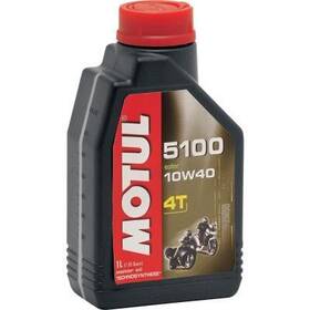 3081qta Motul 5100 4t Synthetic Ester Blend Motor Oil - 10w40 1 Quart