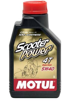 832011 Motul Scooter Power 4t Motor Oil - 5w40 1l 832011 Motul Scooter Power 4t Motor Oil - 5w40 1l
