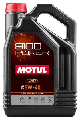 Mtl111809 Motul Fhww 8100 Power 5w40 5 Liter Bottle