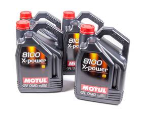 106144-4 Motul Lubricants 8100 X-power 10w60 Case 4x5 Liter