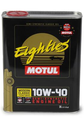 110619 Motul Lubricants 10w40 Classic Eighties Oil - 10x2l 110619 Motul Lubricants 10w40 Classic Eighties Oil - 10x2l