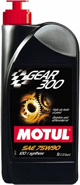 Motul Mot-317811x6-fba Gear 300 Fully Synthetic Gearbox Oil - 75w90 1l Pack Of 6
