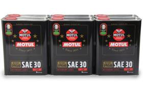 104509 Motul Usa Motor Oil - Classic 30w Conventional 2 L Can Set Of 6