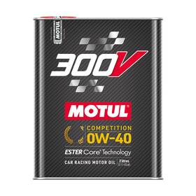 Mtl110857 Motul Usa Motor Oil - 300v Competition 0w40 Synthetic 2 L Bottle Each