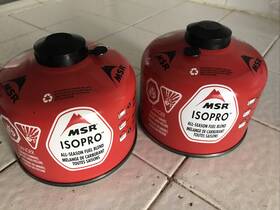 2canisters Msr 0040818322109 Iso Pro All Season Fuel Blend Canisters Net 8oz New Unopened