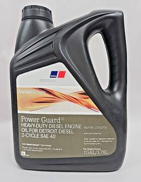 Mtu 23512701 Power Guard Heavy-duty Diesel Engine Oil For Detroit 2-cycle Sae40