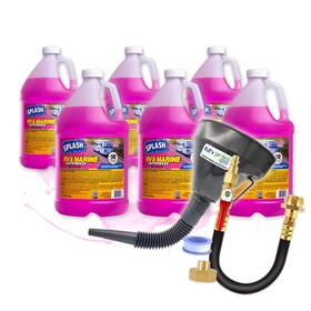 My Garden Pool Rvmr01sp Splash Rv And Marine -50 F Antifreeze Set Flexible Plastic