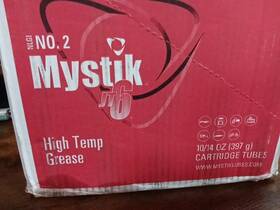 Mystic 665005002032 10-pk Mystik Multi-purpose Hi-temp Grease Cartridge 755 Kb