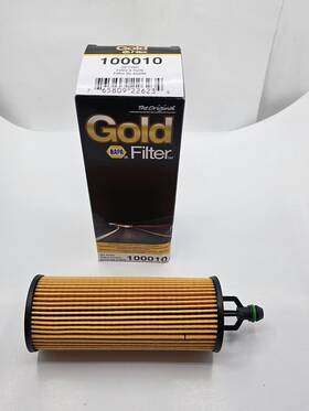 100010 Napa Qty 2 Gold Oil Filter For 2014-2017 Dodge Jeep Vw