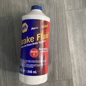 35-032 Napa Brake Fluid Dot 3 1 Us Quart 35-032 Napa Brake Fluid Dot 3 1 Us Quart