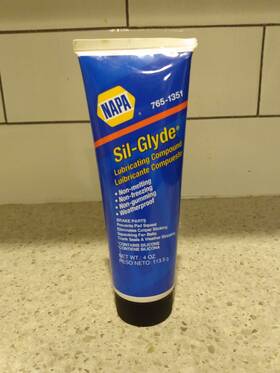 7651346 Napa Sil Glyde Silicone Lubricating Compound Tube 8 Oz