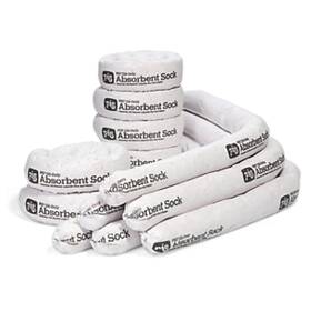 New Pig Skm210 Oil Only Absorbent Socks 11 Pack For Spills Uv Resistant Moldable Design