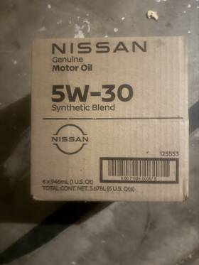 999pk-000w20n Nissan 6pk Genuine Oem Synthetic 0w-20 Motor Oil 999pk-000w20n Nissan 6pk Genuine Oem Synthetic 0w-20 Motor Oil