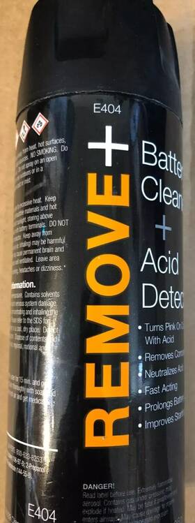 Noco 046221004045 E404 14 Oz Remove Battery Cleaner And Acid Detector