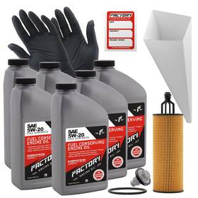 210-1291 Nth Gear Factory Racing Parts 5w20 6 Quart Oil Change Kit For Ram 1500 3.6l 2014-2020
