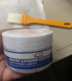 Ljrhz001 Onarieer 3.5oz White Lithium Grease Multi-purpose Lubricant For Metal-to-metal