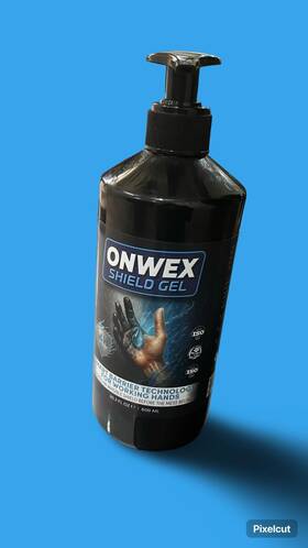 Onwex-600ml-ind Onwex Invisible Gloves Liquid Hand Protection Oil Grease Paint 600ml