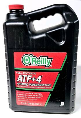 Oreilly Atf 4-1 Oftreilly 4 Fully Synthetic Automotive Transmission Fluid Quarts New
