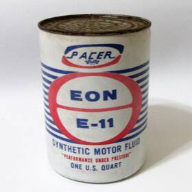 Eon-11 Pacer Eon E-11 Synthetic Motor Fluid - 1 One Quart Oil Can New Old Stock