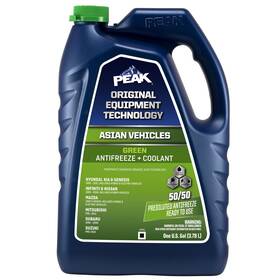 Pagb53-01 Peak Extended Life Green Antifreeze/coolant For Asian Vehicles 1 Gal