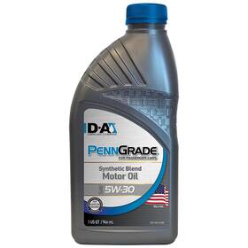 Penngrade 1 62726-12 Synthetic Blend Motor Oil Sae 5w-30 - 12 Qts