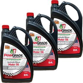 Penngrade 1 71190 3-pack Brad Penn / 71190 71196 Semi-synthetic Hp Engine Oil 20w50 15 Qt