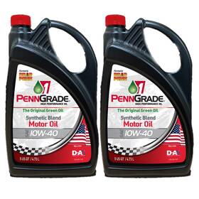 71446 Penngrade 1 71440 2-pack Brad Penn / Semi-synthetic Hp Engine Oil 10w40 10 Qt