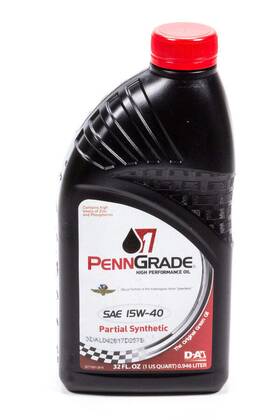 Bpo71586 Penngrade Motor Oil 816558021394 15w40 Racing 1 Quart Partial Synthetic