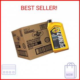 5w-20 Pennzoil 071611008839 Ultra Platinum Full Synthetic Motor Oil 1 Quart 6 Pack