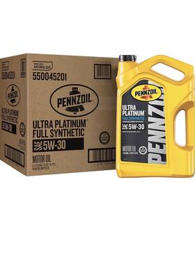 5w-30 Pennzoil 071611365857 Ultra Platinum Full Synthetic Gasoline Engine Oil 5 Quart Ca 5w-30 Pennzoil 071611365857 Ultra Platinum Full Synthetic Gasoline Engine Oil 5 Quart Ca