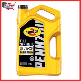1092670 Pennzoil Full Synthetic Engine Oil 5w-20 5 Quart 1 Pack Free Shipping