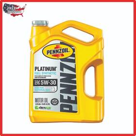 426996 Pennzoil Platinum Full Synthetic Engine Oil 5w-30 5 Quart 1 Pack Free Shipping