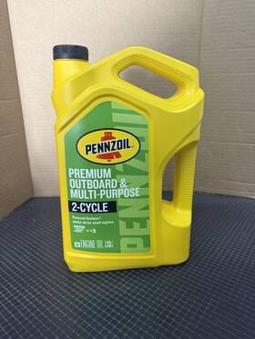 550045232 Pennzoil Outdoor Premium Outboard Multi-purpose 2 Cycle Oil 1 Gallon