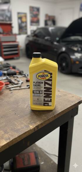 550049298 Pennzoil Platinum Racing 10w-60 Full Synthetic Oil 1 Quart Bmw M3 M5 Maserati S65 550049298 Pennzoil Platinum Racing 10w-60 Full Synthetic Oil 1 Quart Bmw M3 M5 Maserati S65