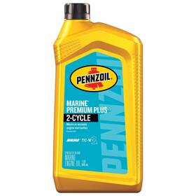 550056300 Pennzoil Marine Premium Plus 2-cycle Synthetic Blend Engine Oil 1 Quart